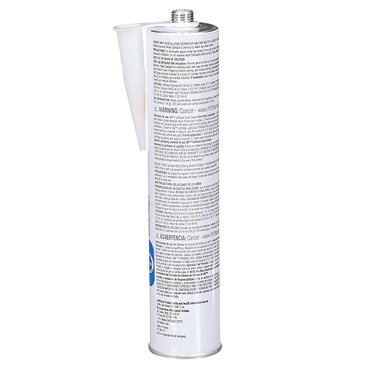 3M Urethane Seam Sealer, 08367, Black Color, High Solids, Permanently Flexible, 310 mL/10.5 fl oz Cartridge