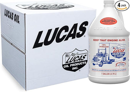 Lucas Oil 10002 Heavy Duty Oil Stabilizer - 1 Gallon (Pack of 4)
