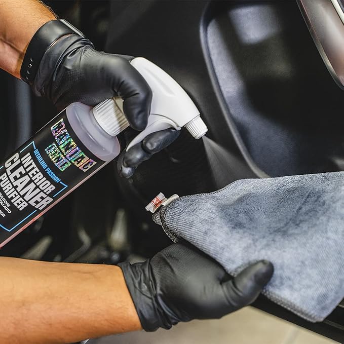 MANIAC LINE MAFRA Car Detailing Line, Interior Cleaner Purifier, 16.9 oz, Cabin Cleaner with Decontaminating and Odor-Eliminating Action, Safe on Leather, Aluminum, and Carbon