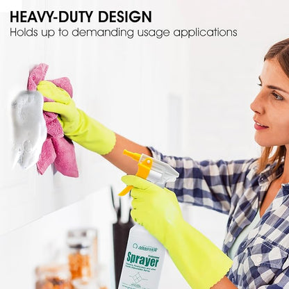 Nanoskin 6-Pack Heavy-Duty Foamer Trigger Sprayer – High-Volume, Comfortable Grip, Acid-Resistant, Durable Design, 9 1/4" Dip Tube | Ideal for Professional Auto Detailing and Cleaning Applications
