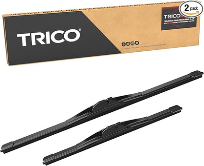 TRICO Signal Premium Silicone 24” + 21” Automotive Replacement Windshield Wipers Beam Blades with Exclusive Predictive Performance Indicator and 3X Longer Life for Select Vehicle Models, 2 Pack