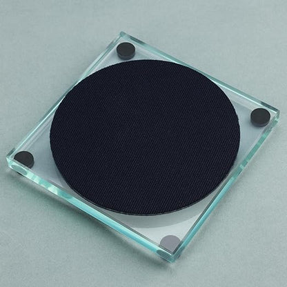 stonylab Glass Polishing Base, Electrode Polishing Support Stand for Metal Electrode Polishing, Durable and Easy to Clean