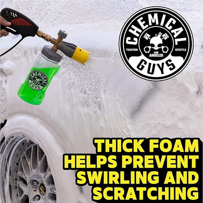 Chemical Guys Big Mouth Max Release Foam Cannon - Foam Cannon for Pressure Washer for Car Wash, Home Cleaning, and Boat Wash with 34 oz Bottle