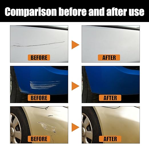 Scratch Remover for Vehicles,2025 New Upgrade Car Scratch Repair Paste,Containing Wiping Sponge car Paint Scratch Repair Polishing Wax,Used for Deep Scratches on Various Vehicles (1pc)