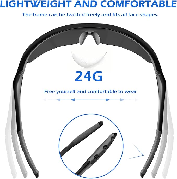 OXG 12 Pack Anti Fog Safety Glasses for Men, ANSI Z87.1 Safety Goggles Impact Scratch Resistant Eye Protection for Work
