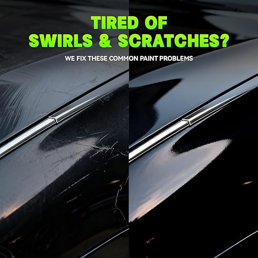 3 Step Polishing Compound Kit, 32oz - Heavy Cut, Medium Polish & Ultra Fine Glaze for Scratch & Swirl Removal - Safe for All Car Paint - by WEICA