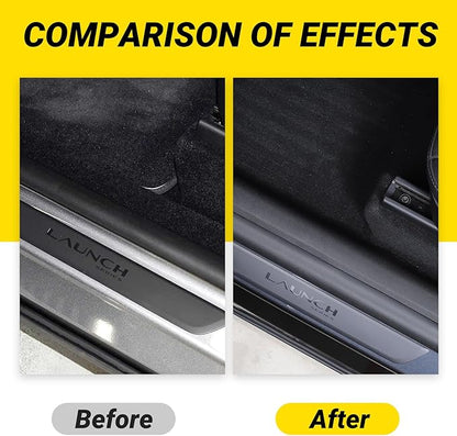 PUOENI 2025 2026 Model Y Juniper Door Sill Protector 4 PCS TPE Anti-Scratch Front and Rear Door Entry Guard for Tesla Model Y Refresh Juniper Accessories