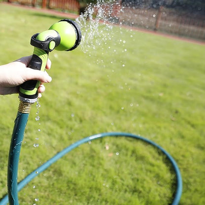 Worth Leader Garden Hose 3/4 in. x 50 ft. -No Kink, Flexible, Leakproof, Male/Female -Heavy Duty Durable 5 Layers PVC Rubber Lightweight Water Pipe for Gardening, Agriculture & Lawn Care -500PSI Burst