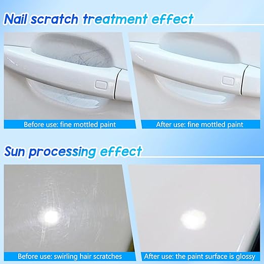 Homonth Car Scratch Remover,Car Paint Scratches Repairing & Polishing Paint Restorer, Multi-Effect Protectio,for All Vehicles, Homonth Car Scratch Repair Wax,2025 Upgrade (2pc)