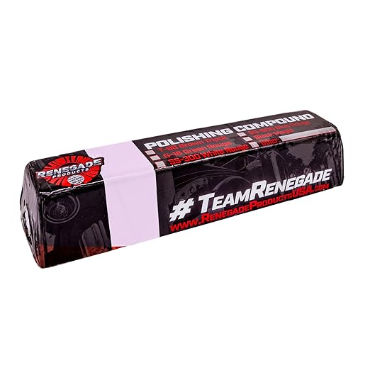 Renegade Products USA | Wild Berry Synthetic Cut & Color Compound | High-Performance Polishing Bar for Metal Surfaces