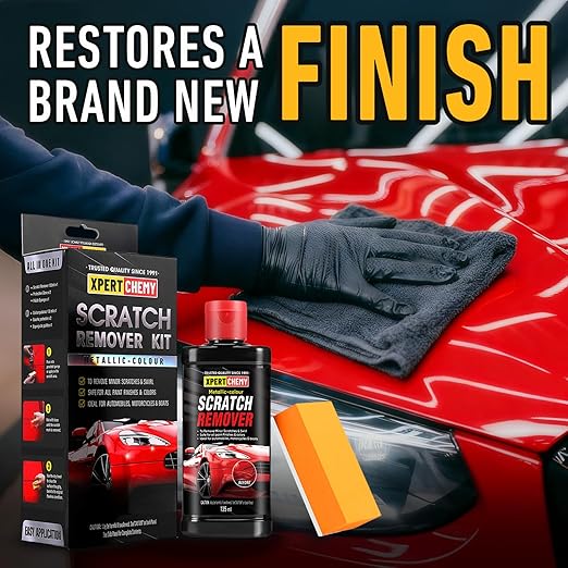 Car Scratch Remover for Vehicles, Scratch Repair and Swirl Remover, Car Paint Scratch Remover & Restorer Kit, Polishing Wax Scratch Remover for Vehicles