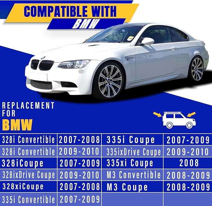 2 wipers Replacement for BMW 3-Series 4-Door E90 E91 06/2006-08/2009 325xi 328i 328xi 328ixDrive 330i 330xi 335i 335xi M3, Windshield Wiper Blades Original Equipment Replacement - 24"/19" (Set of 2)