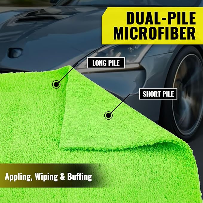 Apex Glass 50ml Hydrophobic Ceramic Coating - Professional Rain Repellent for Windshields & Windows - Long Lasting Nano Silica Protection Kit with Applicator & Microfiber USA