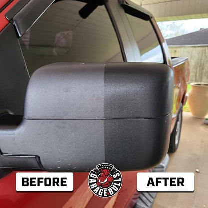 garage bulls Plastic Restorer for Cars - Hydrophobic Ceramic Coating - Ultimate Exterior & Interior Protection with Original Matte Finish