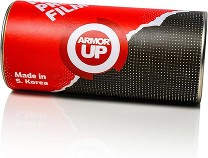 [ARMOR UP] 12"x 72", Clear Paint Protection Film Roll for Cars, Full-Size Trucks, SUVs. 8-mil Thick, Non-Yellowing, Optical Clarity, UV Protection, Self-Healing, Gloss Finish