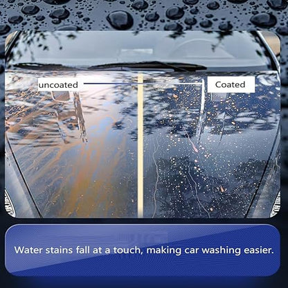 Sopami Car Coating Spray,Quick Effect Coating Agent,Car Scratch Wax Polish Spray,Oil Film Emulsion Glass Cleaner,Extremely Hydrophobic,Unmatched Slickness-Car Care Products (16.91 Fl Oz)
