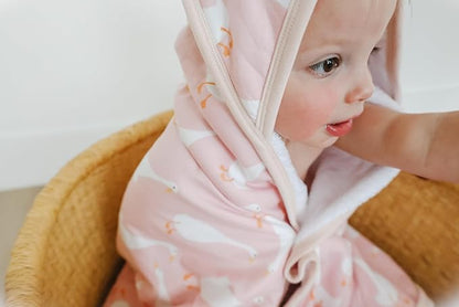 Copper Pearl Hooded Bath Towels Premium Knit/Terry Cloth Baby Towels with Hood, Pockets, and Cool Designs - Great to Gift and Make Bath Time Fun - Baby Bath Towel, Goosie