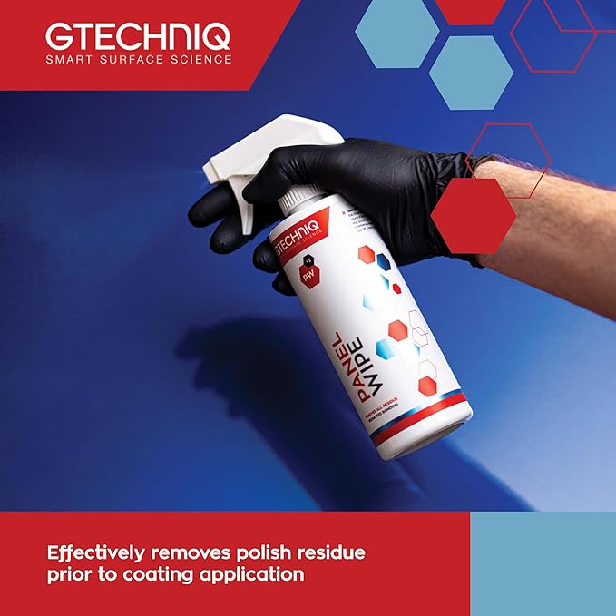 Gtechniq Panel Wipe for Car Cleaning, Pre-Sealant Car Cleaner for Polish Residue, Fragrance-Free, Transparent, 5L