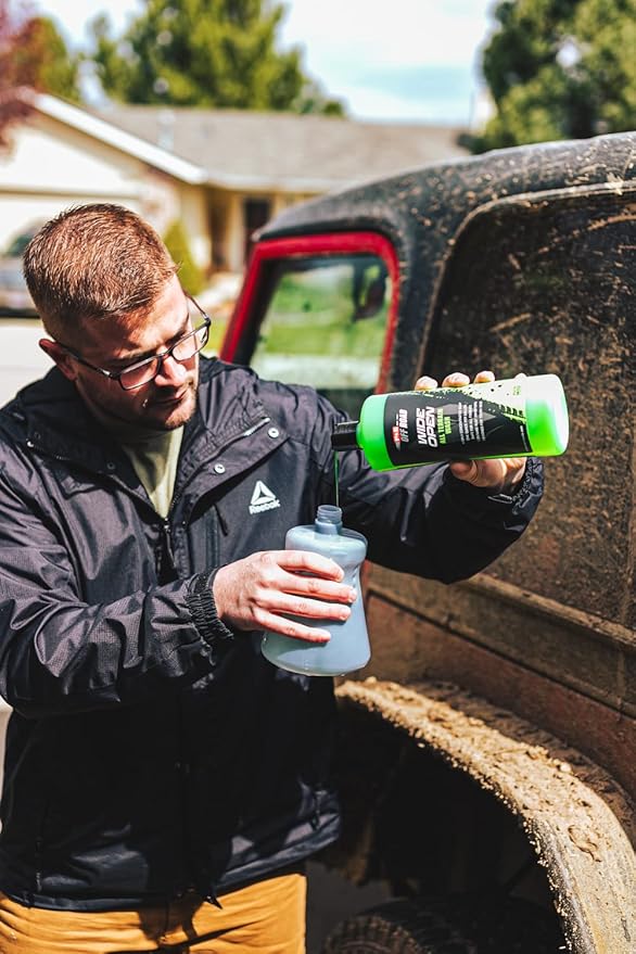 P&S Off Road Wide Open All Terrain Wash – Heavy-Duty Concentrated Soap for ATVs, UTVs & More – Tough on Dirt & Mud, Safe on All Finishes, Rust Inhibitors - 32 oz. Spray