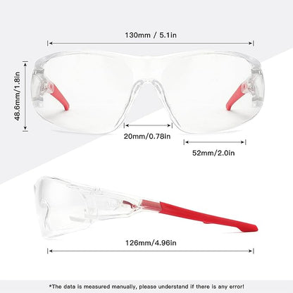 Alsenor Anti Fog Goggles Wrap-Around Shooting Safety Glasses Blue Light Blocking Protective Eyewear ANSI Z87 Cycling Glasses