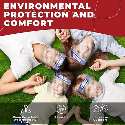 Medical Nation Face Shield | 10 Pack | Clear Plastic Face Shields for Women, Men & Kids, Anti-Fog, Lightweight Reusable Face Shield Mask, Safety Visor Cover with Comfortable Sponge & Elastic Band