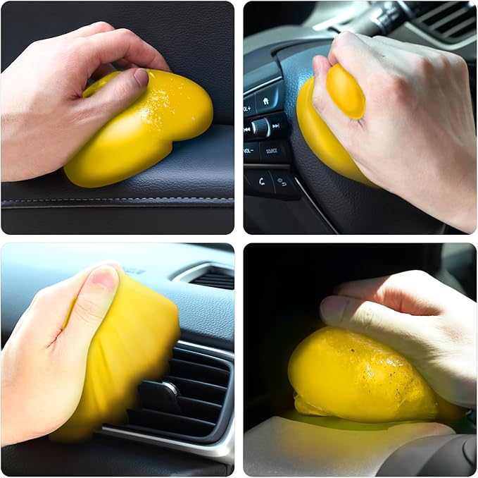 DNA MOTORING Car Cleaning Gels Auto Detailing Tools Cleaning Putty Car Interior Cleaner, Car Jelly Cleaner, Keyboard Cleaner, Car Cleaning Supplies Car Gifts for Men Women, TOOLS-00256