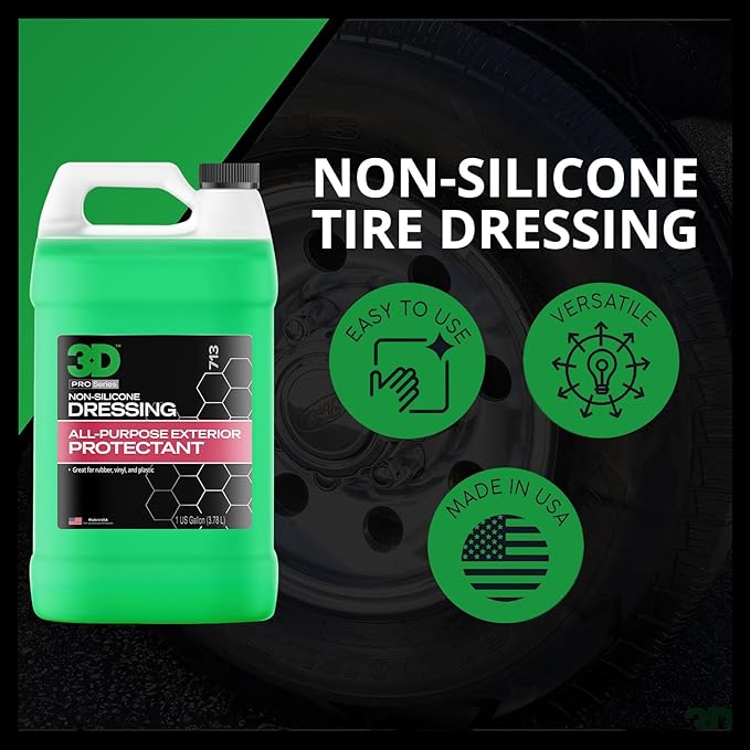 3D Non-Silicone Dressing - Body Shop Safe Dressing - Silicone-Free 1 Gallon