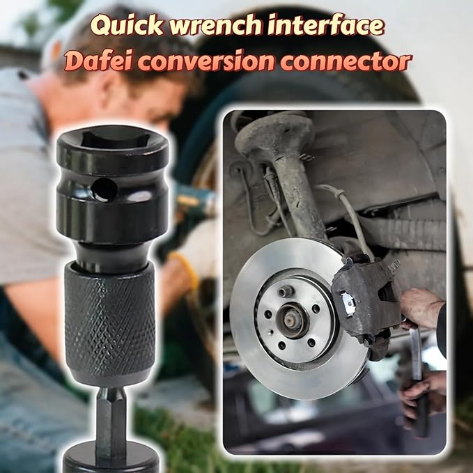 Wheel Hub Resurfacing Kit,Wheel Hub Cleaning Kit, Brake Hub Cleaning Kit Includes 5 Pads,Quick Rust Removal for Lug Studs and Rotors，Fits Power Drill or 1/2" Impact Driven Wrenches