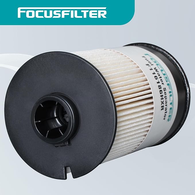 FOCUSFILTER OEM Grade Fuel Water Separator Filter, Replaces Fleetguard FS20313, 24009059, 24009058, Compatible with Volvo D11 D13 D13TC, fits Mack MP8HE MP7 MP8 Engine, Davco 386 separator housing