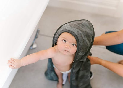 Copper Pearl Hooded Bath Towels Premium Knit/Terry Cloth Baby Towels with Hood, Pockets, and Cool Designs - Great to Gift and Make Bath Time Fun - Baby Bath Towel, Hunter
