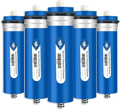 Membrane Solutions 600 GPD RO Membrane 3.0"x12" Reverse Osmosis Membrane for Maple Sap Concentrate DIY RO System for Maple Syrup (5 Pack)