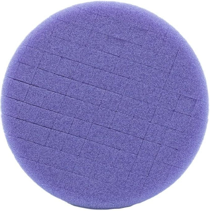 3D 3.5” Light Purple Foam Cutting Pad – High-Performance Spider-Cut Buffing Pad for Fast Paint Defect Removal | DA & Rotary Compatible | Durable Foam Tech - 2 Pack