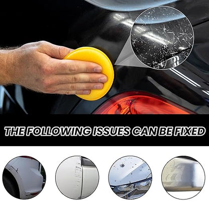 Scratch Remover for Vehicles,2025 New Upgrade Car Scratch Repair Paste,Containing Wiping Sponge car Paint Scratch Repair Polishing Wax,Used for Deep Scratches on Various Vehicles (2pc)