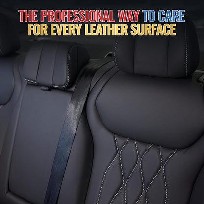 Automotive CPR Heavy Duty Leather Cleaner 16 oz – Deep Cleaning Spray for Natural & Synthetic Leather Seats, Panels, and Trim – Non-Greasy, Residue-Free Formula for Fast Interior Detailing
