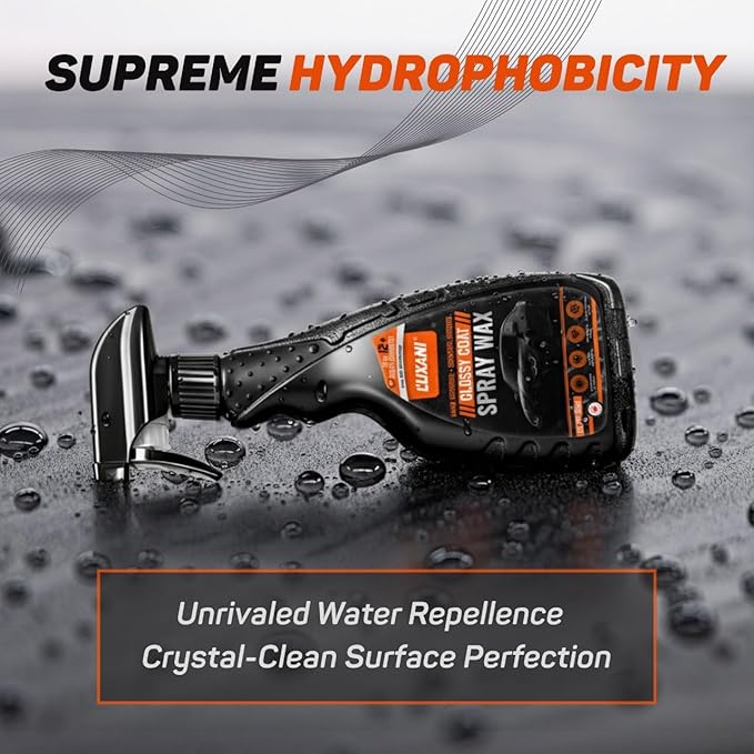L’UXANI Graphene Ceramic Spray Coating | Advanced Graphene Technology | Professional Hydrophobic Top Coat for Cars, Motorcycles, RVs & Boats | Deep Gloss, Easy Application, Long-Lasting Protection