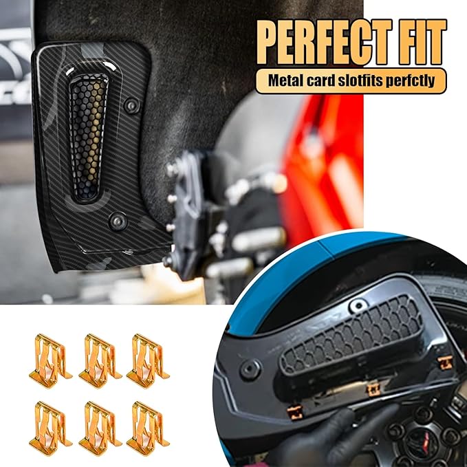 BILLFARO Extended Rear Splash Guards Mud Flaps,Carbon Fiber Pattern Wheels Rock Guards Mudflap Fender Mudguard Mud Guards Protector ﻿Accessories for Corvette C8 Z06 2023+ for C8 E-Ray 2024+
