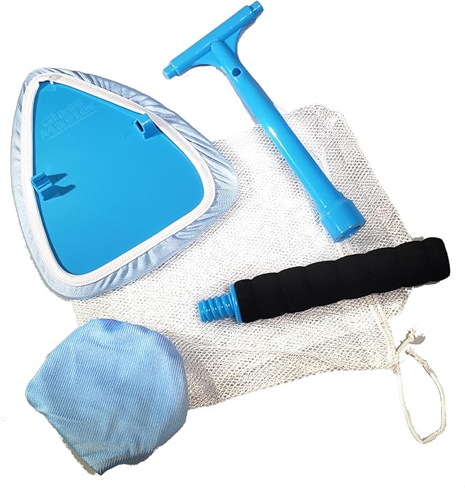 Pro Glass Windshield Cleaner Tool, Kit - Extendable 20" Handle, Pivoting Head, Detailing Autos with 2 Reusable Lint Free Microfibers, Storage Bag for Auto Windshield, Cars, Trucks, RV's