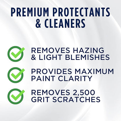 303 Products Finishing Polish for The Professional Show Car Shine - Maximum Paint Clarity - Mirror Like Finish - Removes 2500 Grit Scratches (Step 3), 12 fl. oz. (30703)