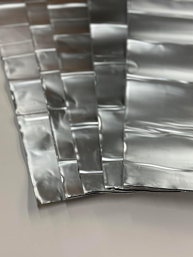 FatMat Butyl 50mil 10 SQ FT Sound Deadener/Dampening with NO Logo (Tool Kit Included)