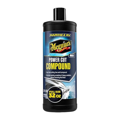 Meguiar's M9132 Marine/RV Power Cut Compound - 32 Oz Bottle (Packaging May Vary)