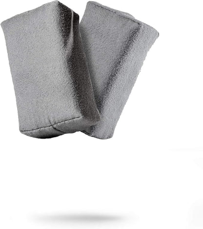 Adam's Polishes Suede Applicator (2 Pack) - Car Detailing Sponge, Use with Ceramic Spray, Graphene Coatings on Car Paint, Metal, Plastic Trim, Rubber & Glass
