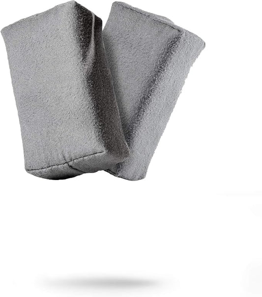 Adam's Polishes Suede Applicator (2 Pack) - Car Detailing Sponge, Use with Ceramic Spray, Graphene Coatings on Car Paint, Metal, Plastic Trim, Rubber & Glass