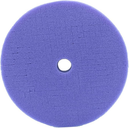 3D Light Purple Foam Polishing Pad | Professional Grade Foam for Polish, Glaze, Wax | Maximizes Paint Gloss | Car Care Detailing | 6.5” Round