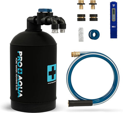PRO+AQUA RinseMaster Pro |Portable Spotless 3,100 Gallon Deionizer Spot-Free System for Car & RV Wash, Auto Detailing, High Capacity Spotless Rinse for All Vehicles, Trailers, Motorcycles, Boats