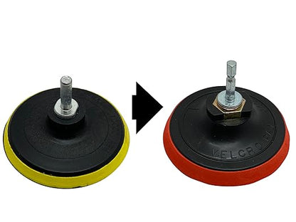 DIAPICK TOOLS Diamond Polishing Pads 4 Inch Wet Dry Set 13 Pieces for Concrete Marble Quartz Stone Countertop Granite Polishing and Sanding disc Include 5/8"-11thread Backer pad and Drill Adapter