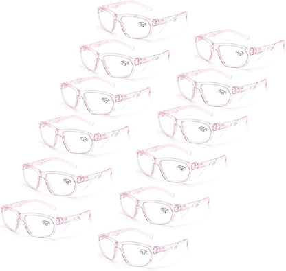 ProtectX Classic Safety Glasses, Anti-Fog Scratch Resistant Lenses, Protective Eyewear for Work, Indoor/Outdoor, ANSI Z87.1