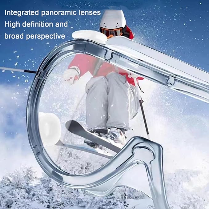 AmaStep Safety Goggles 6 Pack - Anti-Fog Protective Safety Glasses - Clear Lens Adjustable Soft Lightweight Protection Eyewear