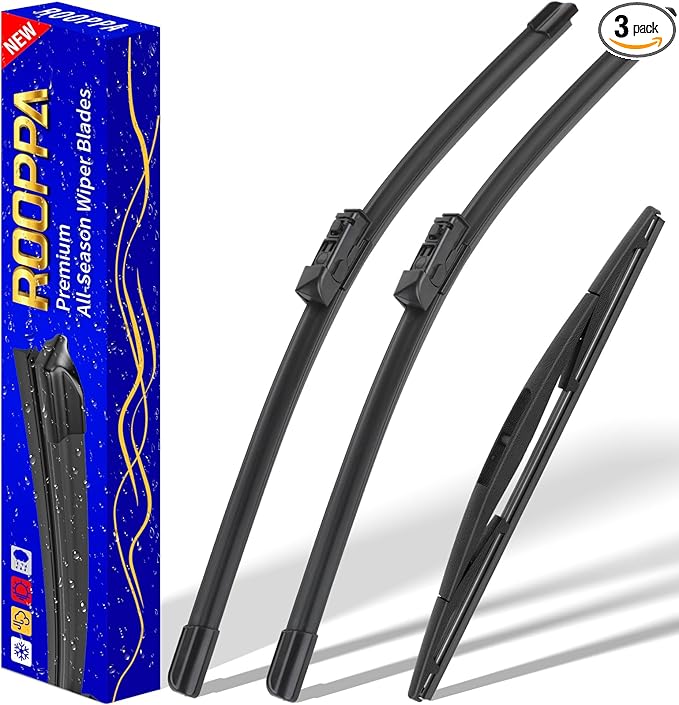 3 wipers Replacement for 2020-2024 Subaru Outback, Windshield Wiper Blades Original Equipment Replacement - 26"/18"/16" (Set of 3)