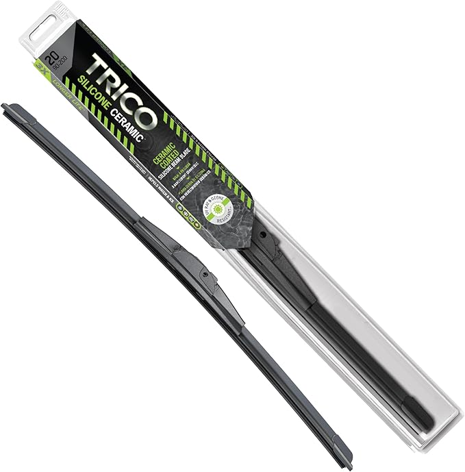 TRICO Silicone Ceramic™ (90-260) 26 inch Automotive Replacement Windshield Wiper Blades For my Car, Ceramic Coated Silicone Super Premium All Weather Beam Blade for Select Vehicle Models