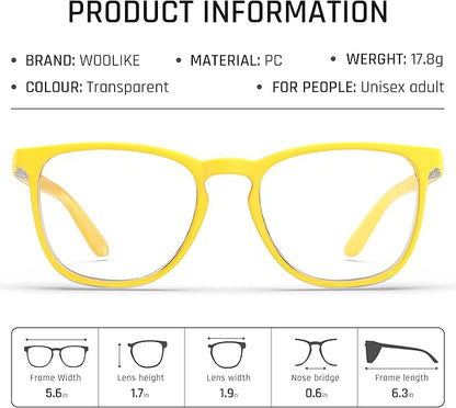 Stylish Safety Glasses, Clear Anti-Fog Anti-Scratch Protective Glasses For Men And Women